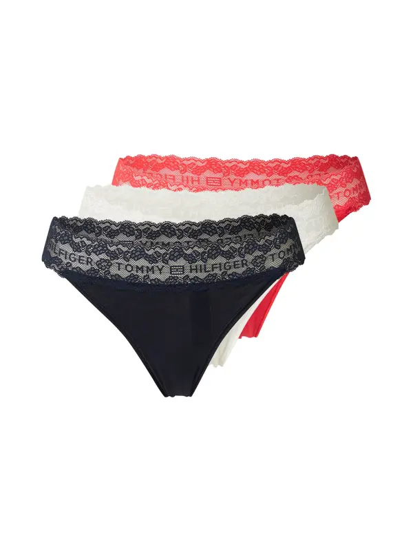 Tommy Hilfiger Underwear Tommy Hilfiger Underwear Tangice  mornarska / rdeča / bela