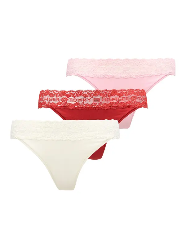 Tommy Hilfiger Underwear Tommy Hilfiger Underwear Tangice  roza / rdeča / off-bela