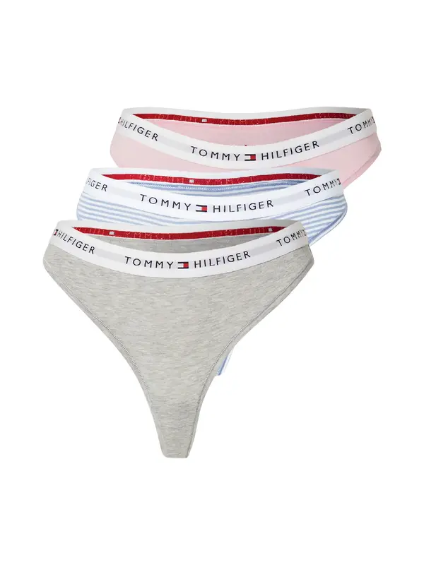 Tommy Hilfiger Underwear Tommy Hilfiger Underwear Tangice  svetlo modra / pegasto siva / rosé / bela