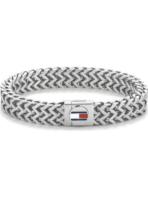 TOMMY HILFIGER TOMMY HILFIGER Zapestnica 'CASUAL'  srebrna