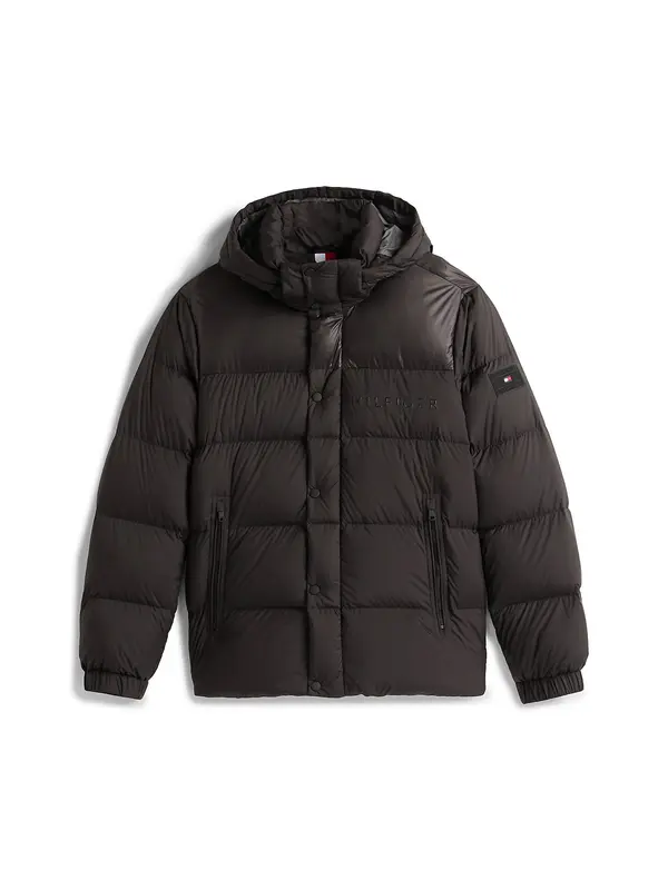 TOMMY HILFIGER TOMMY HILFIGER Zimska jakna  črna