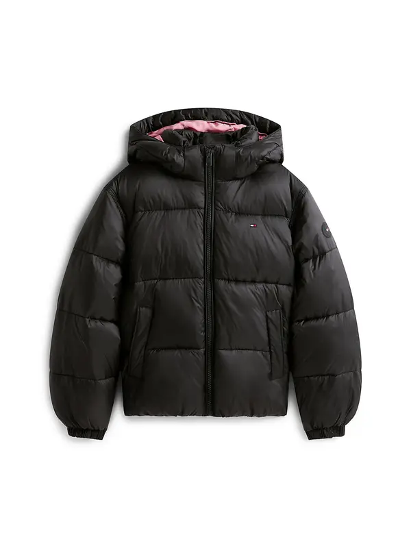 TOMMY HILFIGER TOMMY HILFIGER Zimska jakna  črna