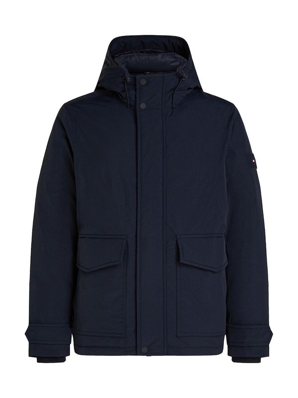 TOMMY HILFIGER TOMMY HILFIGER Zimska jakna 'Rockie'  mornarska / krvavo rdeča / bela