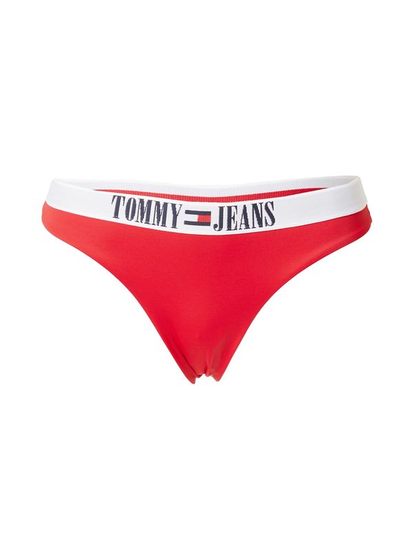 Tommy Jeans Tommy Jeans Bikini hlačke  mornarska / rdeča / bela