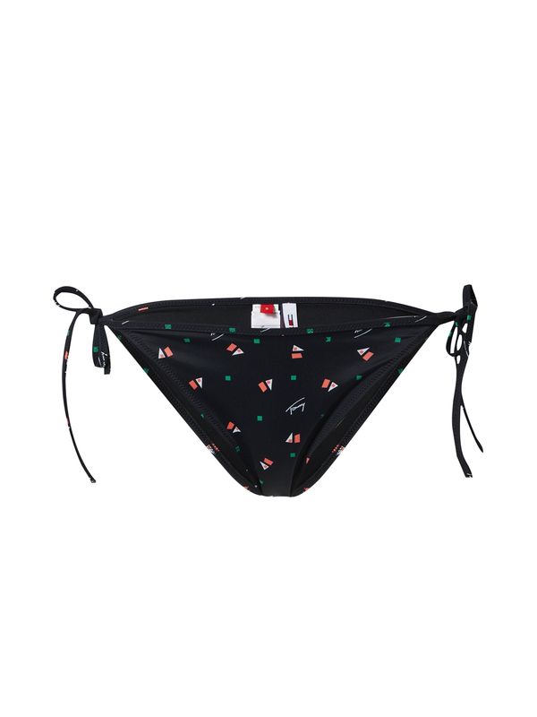 Tommy Jeans Tommy Jeans Bikini hlačke  zelena / melona / črna / bela