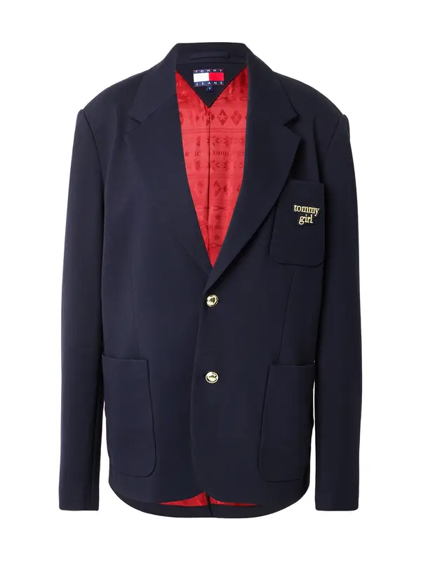 Tommy Jeans Tommy Jeans Blazer  mornarska / zlata