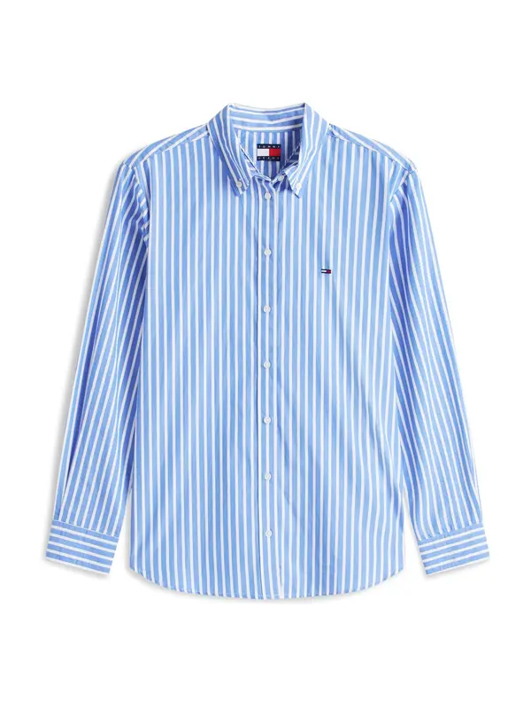 Tommy Jeans Tommy Jeans Bluza  modra / bela