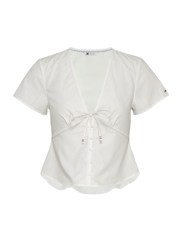 Tommy Jeans Tommy Jeans Bluza  off-bela