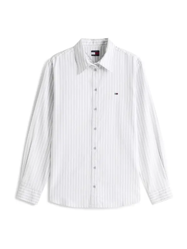 Tommy Jeans Tommy Jeans Bluza  pastelno modra / bela