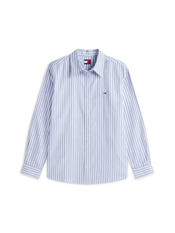 Tommy Jeans Tommy Jeans Bluza 'Regular Fit'  modra / bela