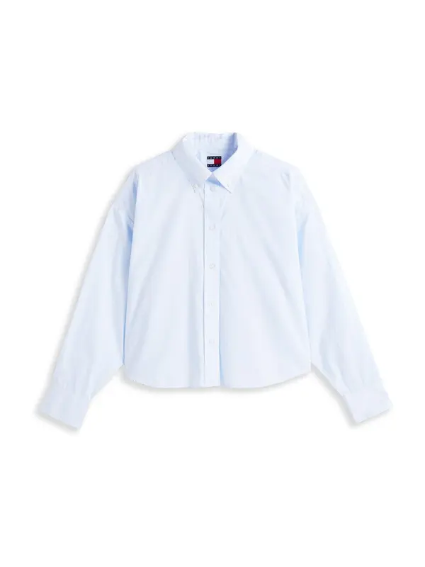 Tommy Jeans Tommy Jeans Bluza  svetlo modra / bela