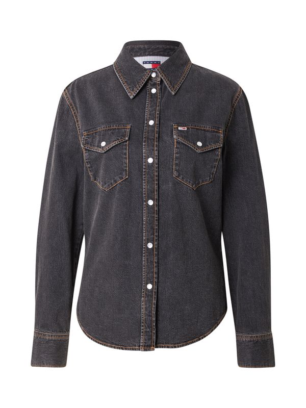 Tommy Jeans Tommy Jeans Bluza 'Western Shirt'  siv denim