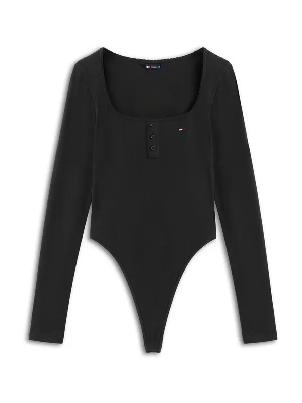 Tommy Jeans Tommy Jeans Bodi majica  črna
