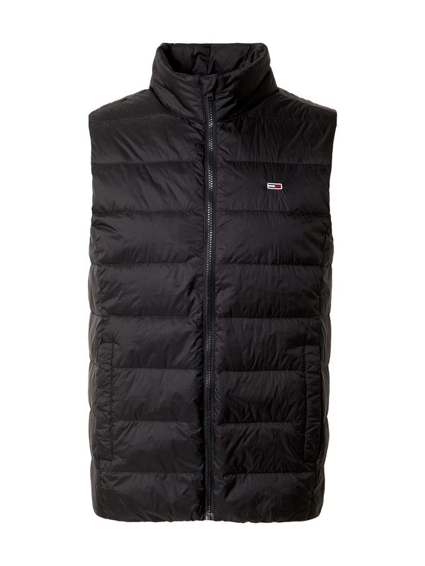 Tommy Hilfiger Tommy Jeans Brezrokavnik  črna