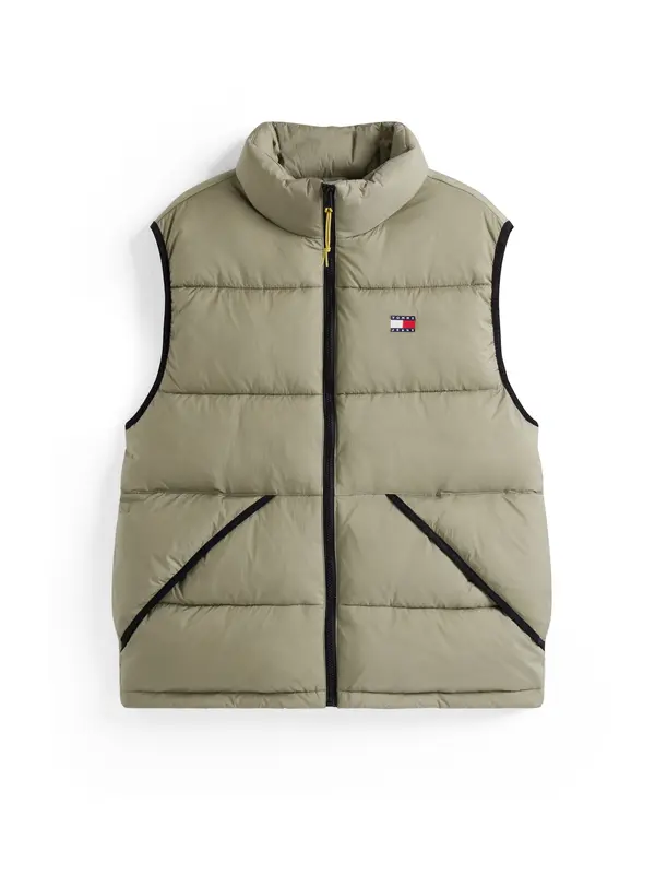 Tommy Jeans Tommy Jeans Brezrokavnik  pastelno zelena