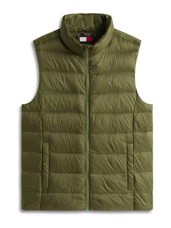 Tommy Jeans Tommy Jeans Brezrokavnik  zelena