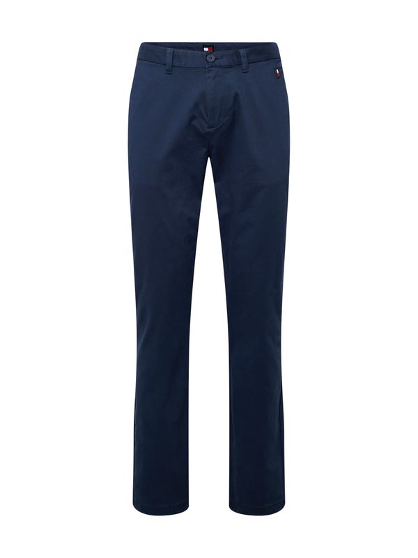 Tommy Jeans Tommy Jeans Chino hlače 'AUSTIN'  mornarska / rdeča / bela