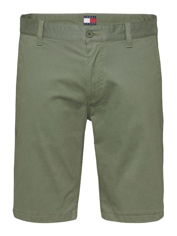 Tommy Jeans Tommy Jeans Chino hlače 'SCANTON'  zelena
