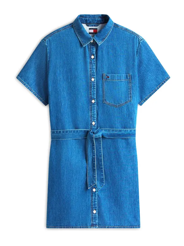 Tommy Jeans Tommy Jeans Dolga srajca  moder denim