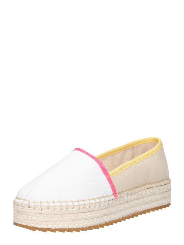 Tommy Jeans Tommy Jeans Espadrile  bež / rumena / roza / bela