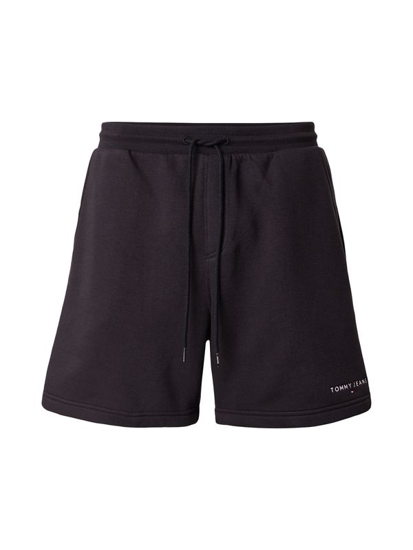 Tommy Jeans Tommy Jeans Hlače  črna