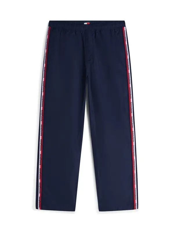 Tommy Jeans Tommy Jeans Hlače 'JAIMIE'  mornarska / rdeča / bela