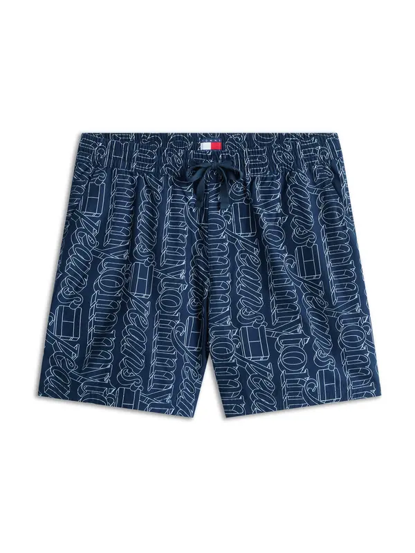 Tommy Jeans Tommy Jeans Hlače  marine / pastelno modra / rdeča