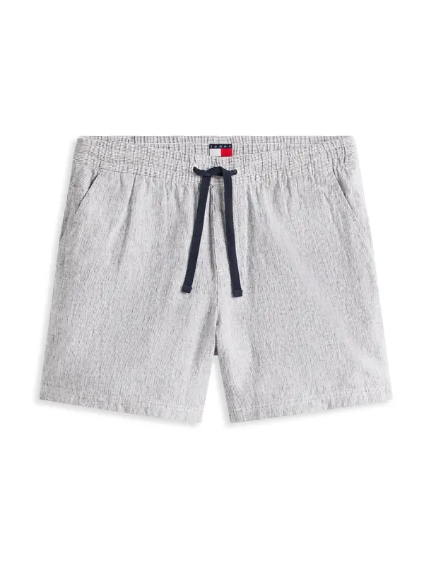Tommy Jeans Tommy Jeans Hlače  modra / bela