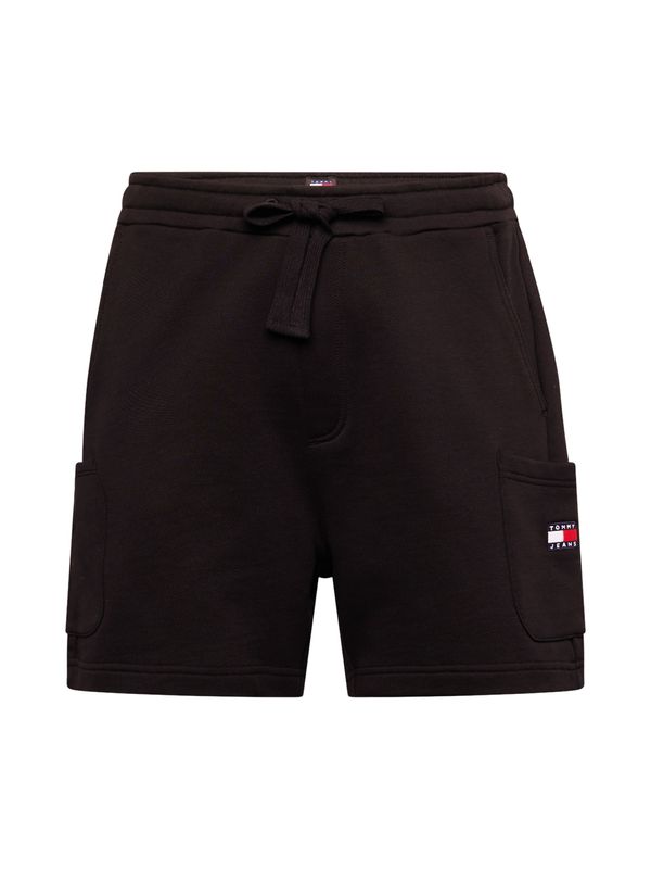 Tommy Jeans Tommy Jeans Hlače  mornarska / ognjeno rdeča / črna / bela