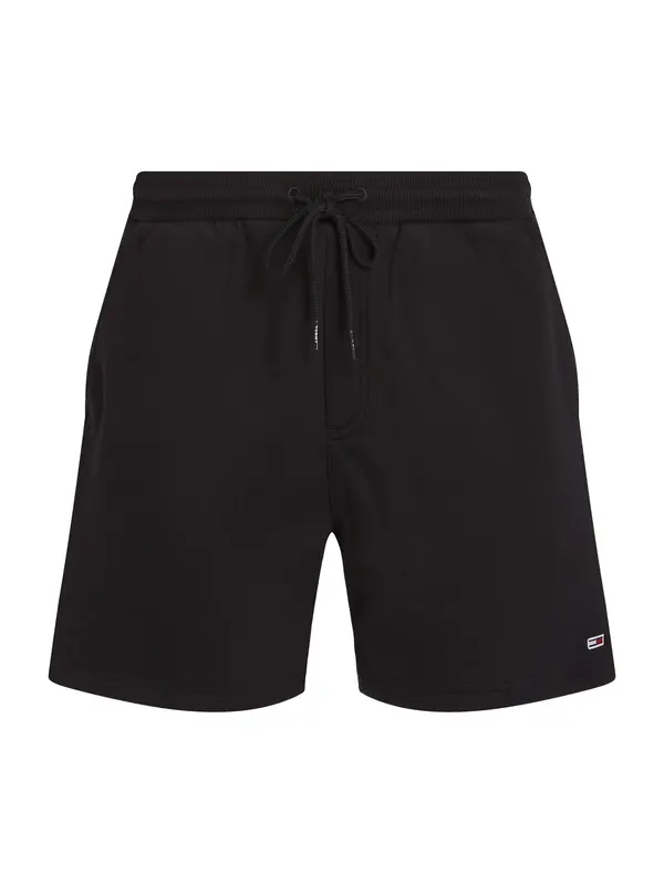 Tommy Jeans Tommy Jeans Hlače 'Tommy Flag Beach Sweat'  črna