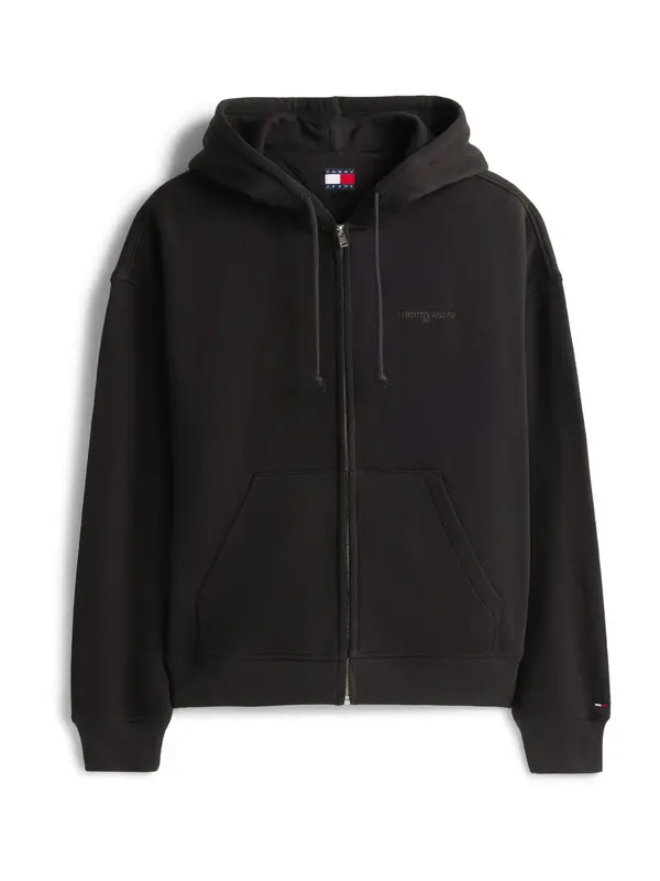 Tommy Jeans Tommy Jeans Jopa na zadrgo  črna