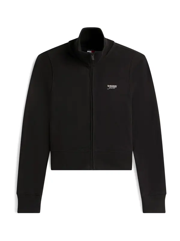 Tommy Jeans Tommy Jeans Jopa na zadrgo  črna / srebrna