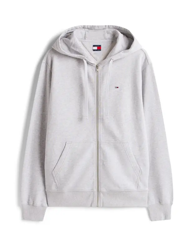 Tommy Jeans Tommy Jeans Jopa na zadrgo  svetlo siva
