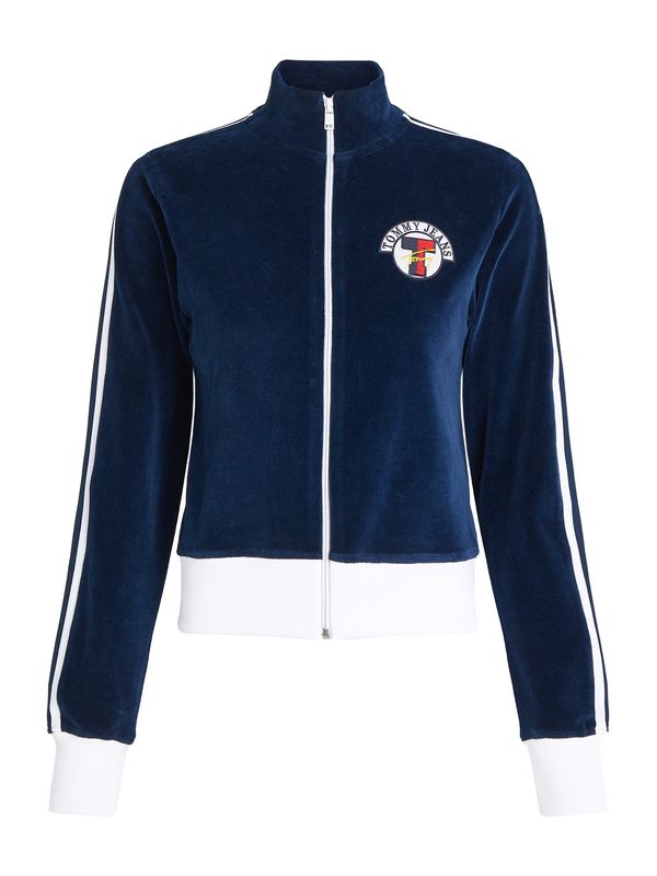 Tommy Jeans Tommy Jeans Jopa na zadrgo  temno modra / rumena / rdeča / bela