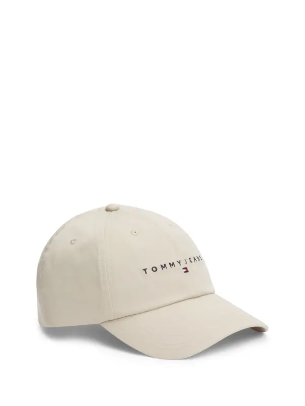 Tommy Jeans Tommy Jeans Kapa  bež / mornarska / rdeča / bela