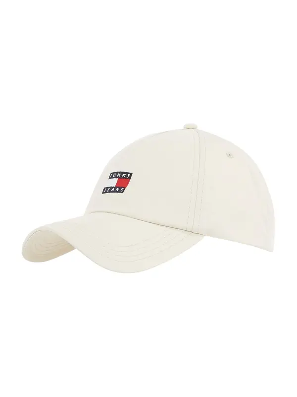 Tommy Jeans Tommy Jeans Kapa 'HERITAGE'  bež / rdeča / črna / bela
