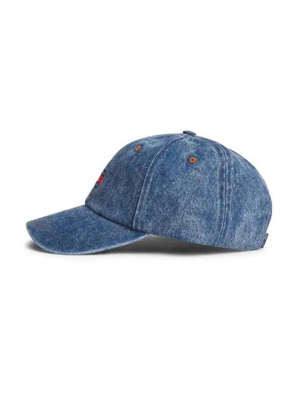 Tommy Jeans Tommy Jeans Kapa 'Heritage Logo Baseball'  modra / moder denim / rdeča / bela