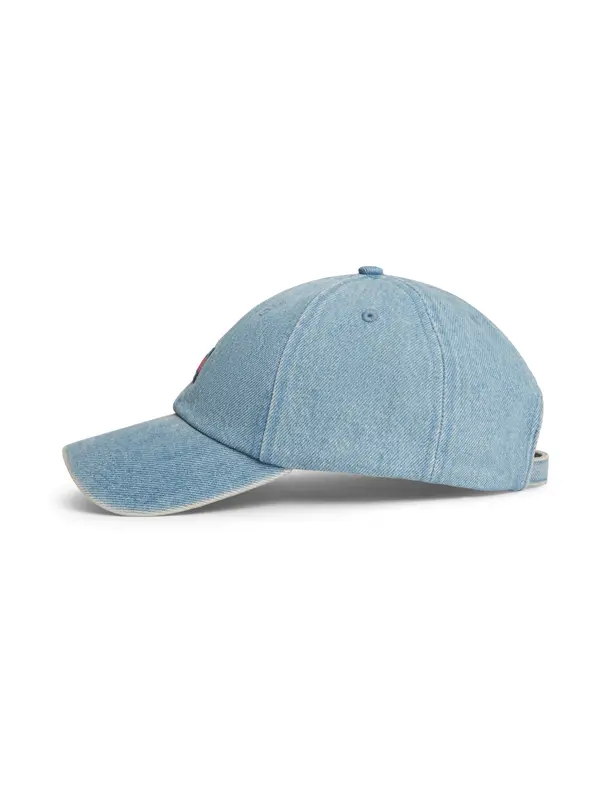 Tommy Jeans Tommy Jeans Kapa 'Heritage'  mornarska / moder denim / rdeča / bela