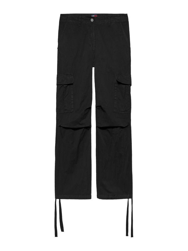 Tommy Jeans Tommy Jeans Kargo hlače  črna