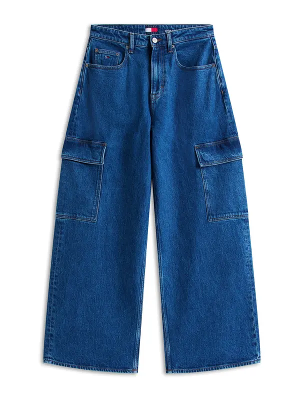 Tommy Jeans Tommy Jeans Kargo kavbojke 'CHARLIE'  moder denim