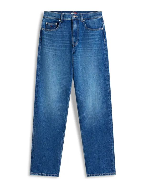 Tommy Jeans Tommy Jeans Kavbojke 'High Rise Slim Straight Leg'  temno modra