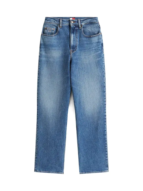 Tommy Jeans Tommy Jeans Kavbojke 'High Rise Slim Straight'  modra