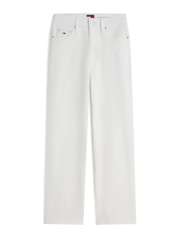 Tommy Jeans Tommy Jeans Kavbojke 'High Rise Slim Straight White'  bela