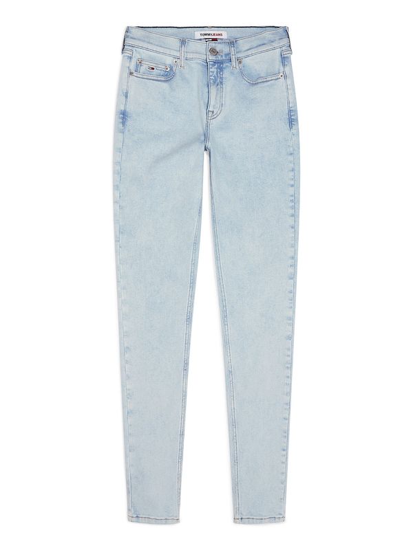 Tommy Jeans Tommy Jeans Kavbojke 'NORA MID RISE SKINNY'  svetlo modra / temno modra / rdeča / bela