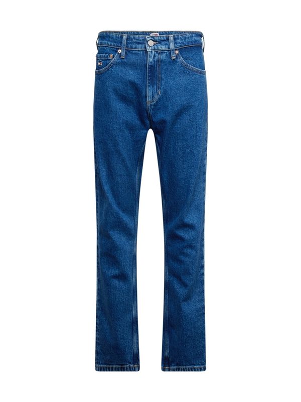 Tommy Jeans Tommy Jeans Kavbojke 'SCANTON Y SLIM'  moder denim / rdeča / bela