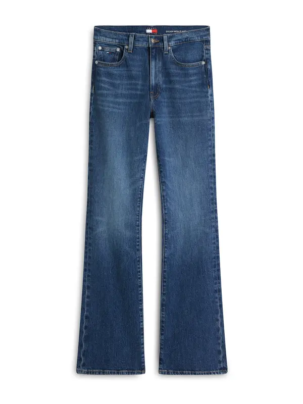 Tommy Jeans Tommy Jeans Kavbojke 'Sylvia High Rise Flared'  temno modra