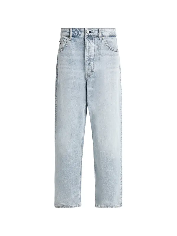 Tommy Jeans Tommy Jeans Kavbojke 'Theo Faded Flag Embroidery Loose'  svetlo modra
