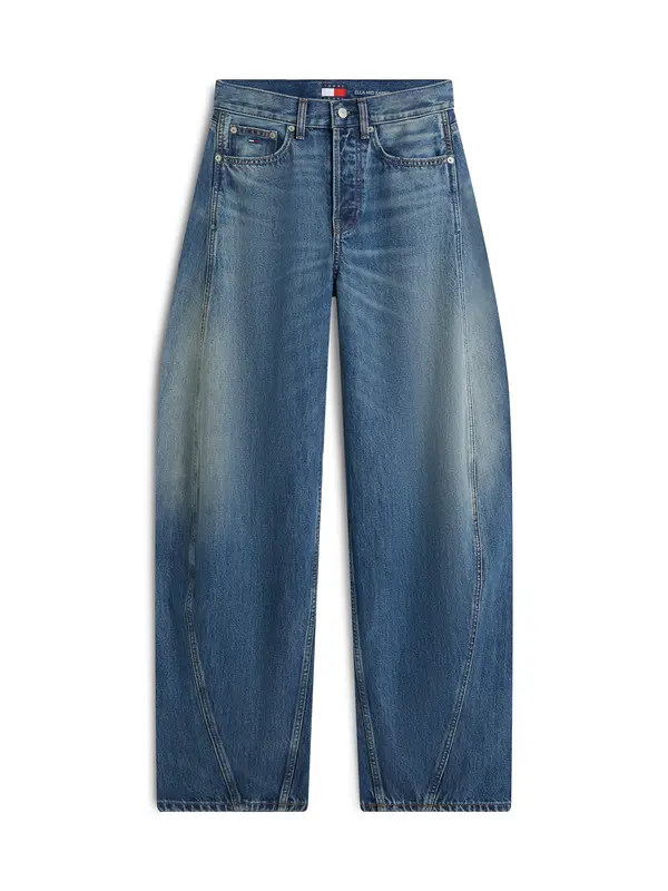 Tommy Jeans Tommy Jeans Kavbojke 'Twisted Seam Mid Rise Barrel'  temno modra