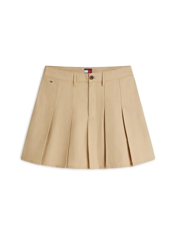 Tommy Jeans Tommy Jeans Krilo 'Washed Pleated Mini'  bež