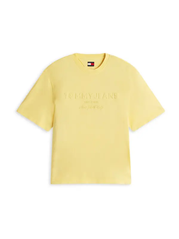 Tommy Jeans Tommy Jeans Majica '90S NEW CLASSICS'  rumena